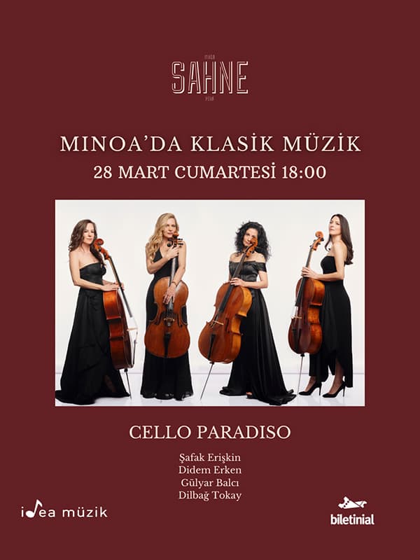 Cello Paradiso Konseri afişi