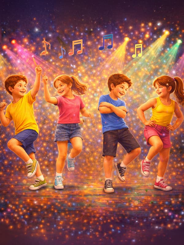 Çocuklar için Yaratıcı Dans Yaş Grubu: 4-6