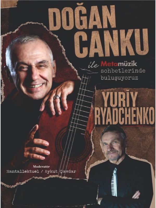 Doğan Canku, 12 Ekim 2026, Antalya Türkan Şoray Kültür Merkezi, Antalya konser afişi
