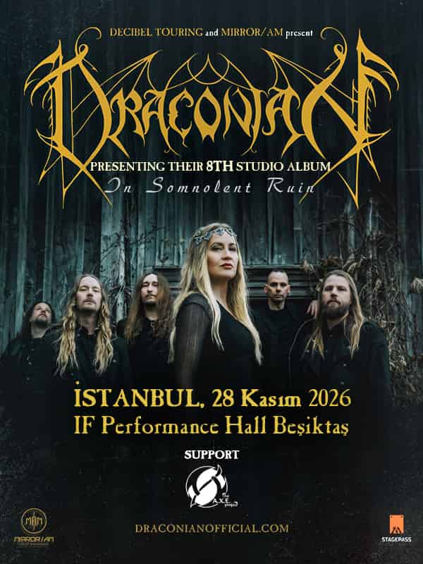 Draconian Konseri (İstanbul) afişi