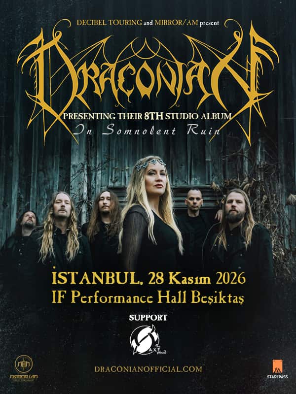 Draconian Konseri (İstanbul) afişi