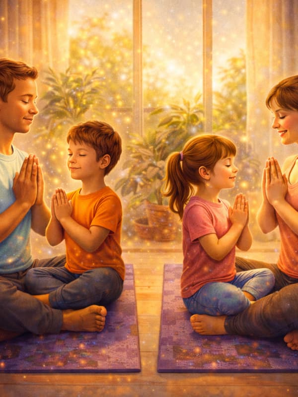 Ebeveyn - Çocuk Yogası Yaş Grubu: 4-7