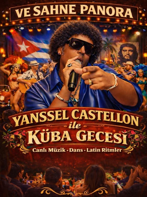 Fantastik Latin Yanssel ile Tropikal Küba Gecesi