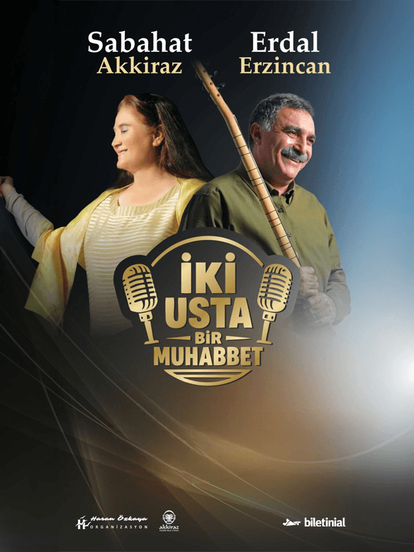 İki Usta Bir Muhabbet afişi