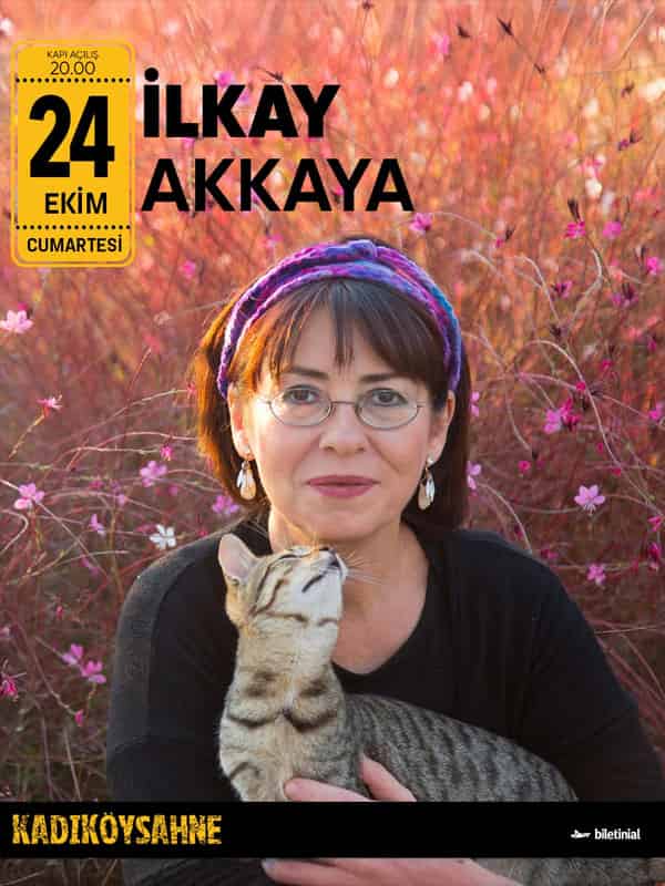 İlkay Akkaya Konseri, 11 Kasım 2026, Yenişehir Belediyesi Atatürk Kültür Merkezi, Mersin konser afişi