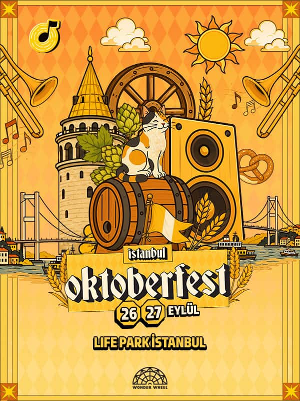 İstanbul Oktoberfest 2026, 26 Eylül 2026, Life Park, İstanbul konser afişi