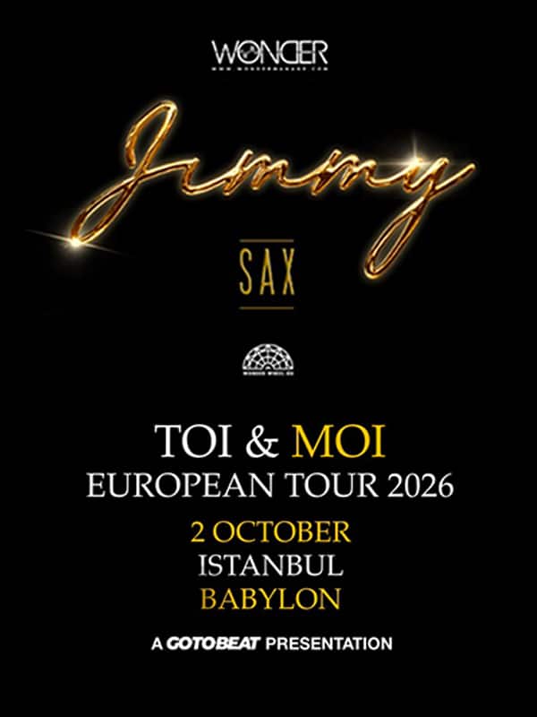 JIMMY SAX - Toi & Moi European Tour 2026 afişi