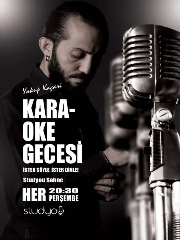 Karaoke Gecesi, 22 Ekim 2026, Studyou Cafe, Bursa konser afişi