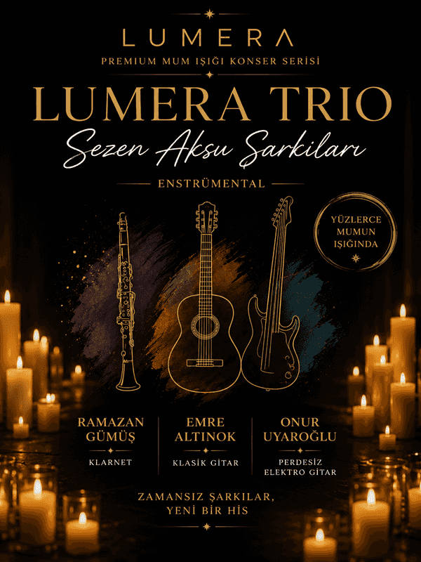 Lumera Trio Sezen Aksu Şarkıları afişi