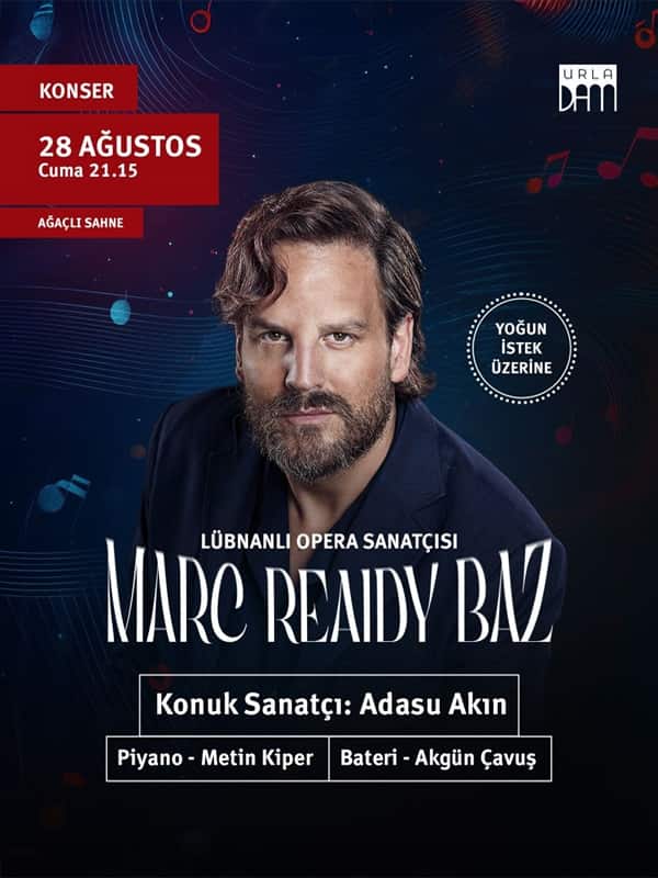 Marc Reaidy Baz Konseri afişi
