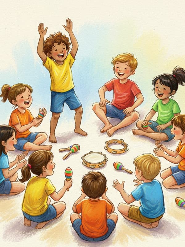 Müziğin Kalbine Yolculuk: Oyun ve Ritim afişi