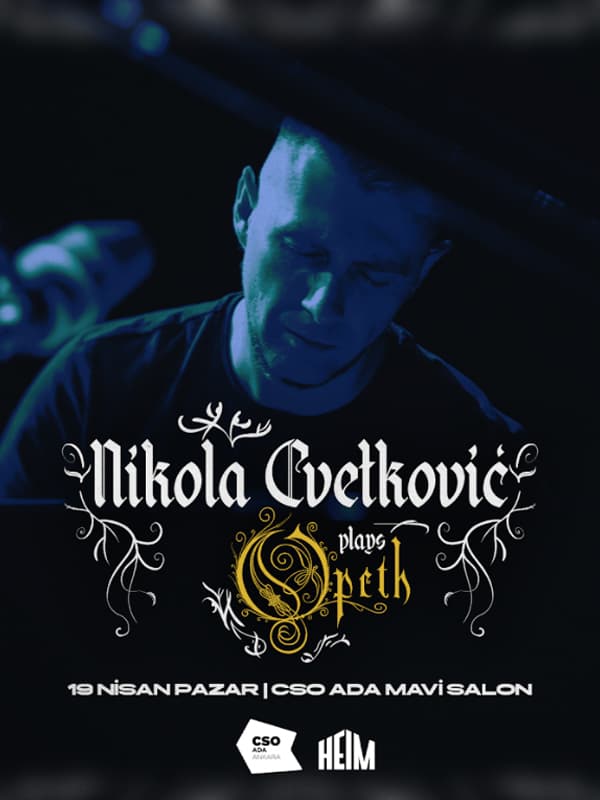 Nikola Cvetković Plays Opeth
