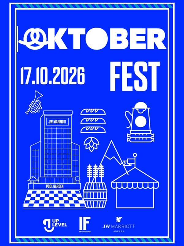 Oktoberfest 2026, 17 Ekim 2026, JW Marriott Ankara, Ankara konser afişi