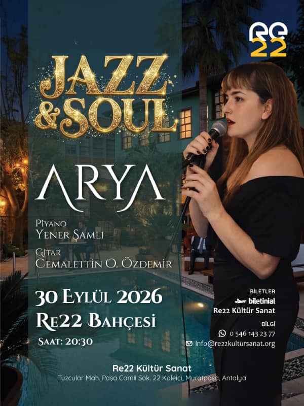 Re22 Kültür Sanatta “Jazz & Soul” Konseri