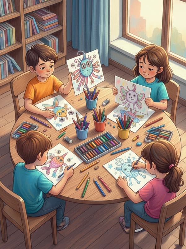 Resim Atölyesi: Gerçeküstü Yaratıklar Tasarlama