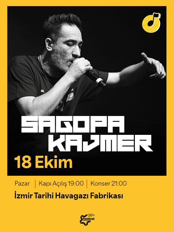 Sagopa Kajmer Konseri afişi