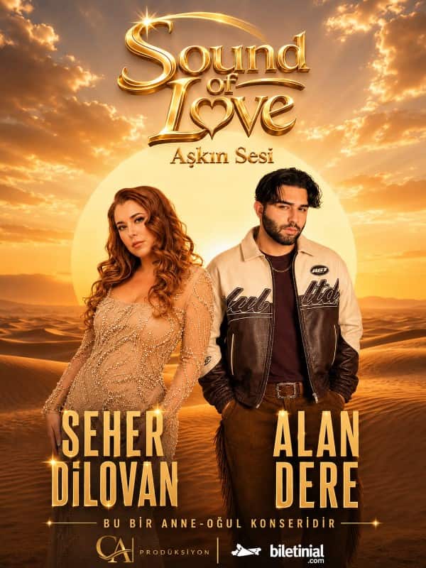 Seher Dilovan - Alan Dere Aşkın Sesi Konseri afişi