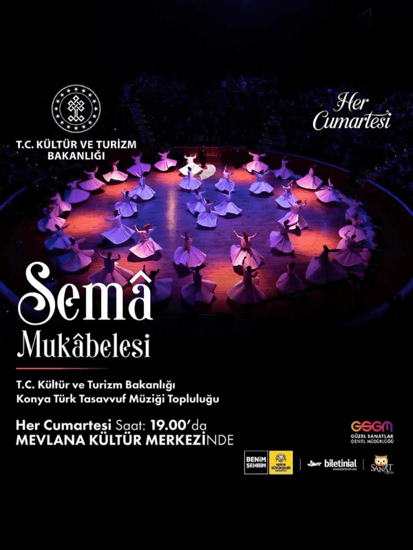 Sema Mukabelesi - Konya Türk Tasavvuf Müziği Topluluğu afişi