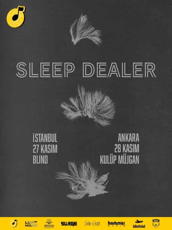 Sleep Dealer, 28 Kasım 2026, Kulüp Müjgan Ankara, Ankara konser afişi