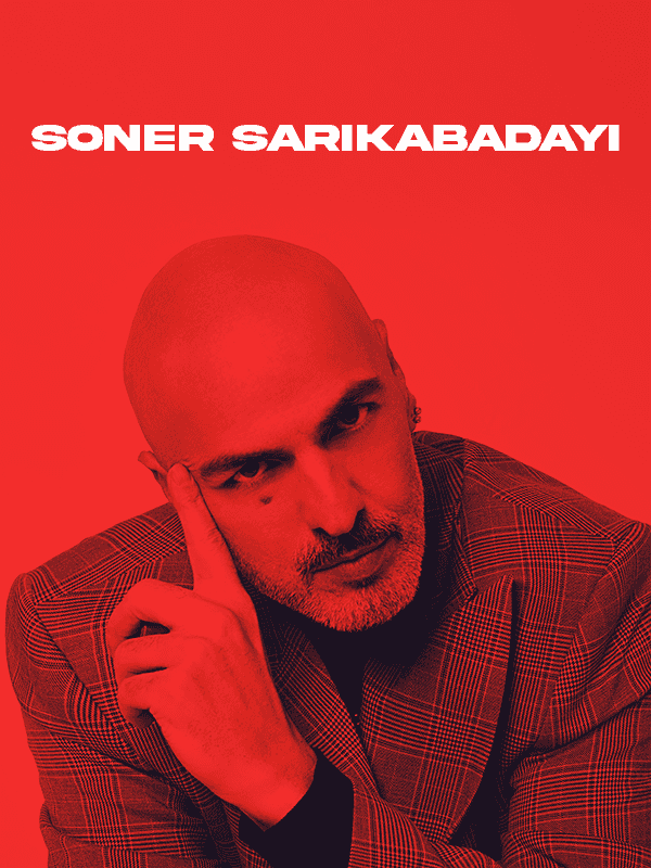 Soner Sarıkabadayı, 13 Kasım 2026, Şehit Kamil Belediyesi Kültür ve Kongre Merkezi, Gaziantep konser afişi