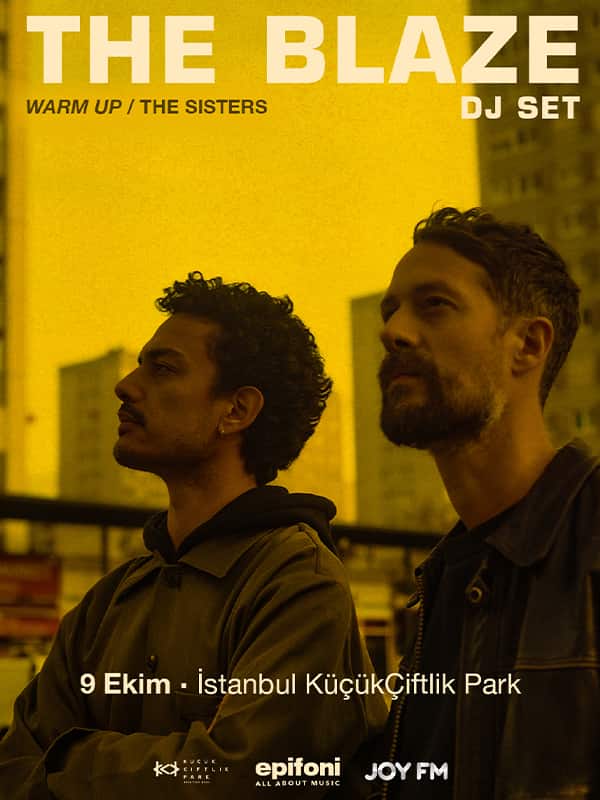 The Blaze DJ Set, 9 Ekim 2026, KüçükÇiftlik Park, İstanbul konser afişi