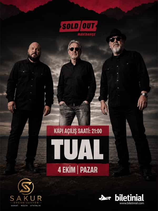 Tual Konseri, 4 Ekim 2026, SoldOut Performance Hall, İzmir konser afişi