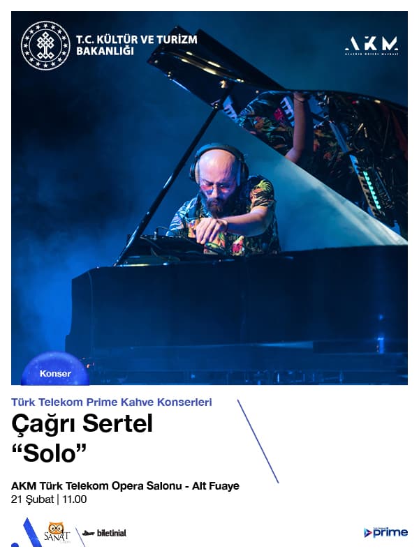 Türk Telekom Prime Kahve Konserleri Çağrı Sertel ''Solo''