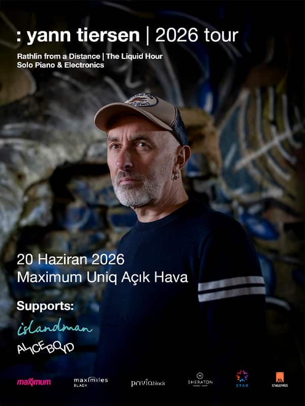 Maximum Sunar : Yann Tiersen afişi