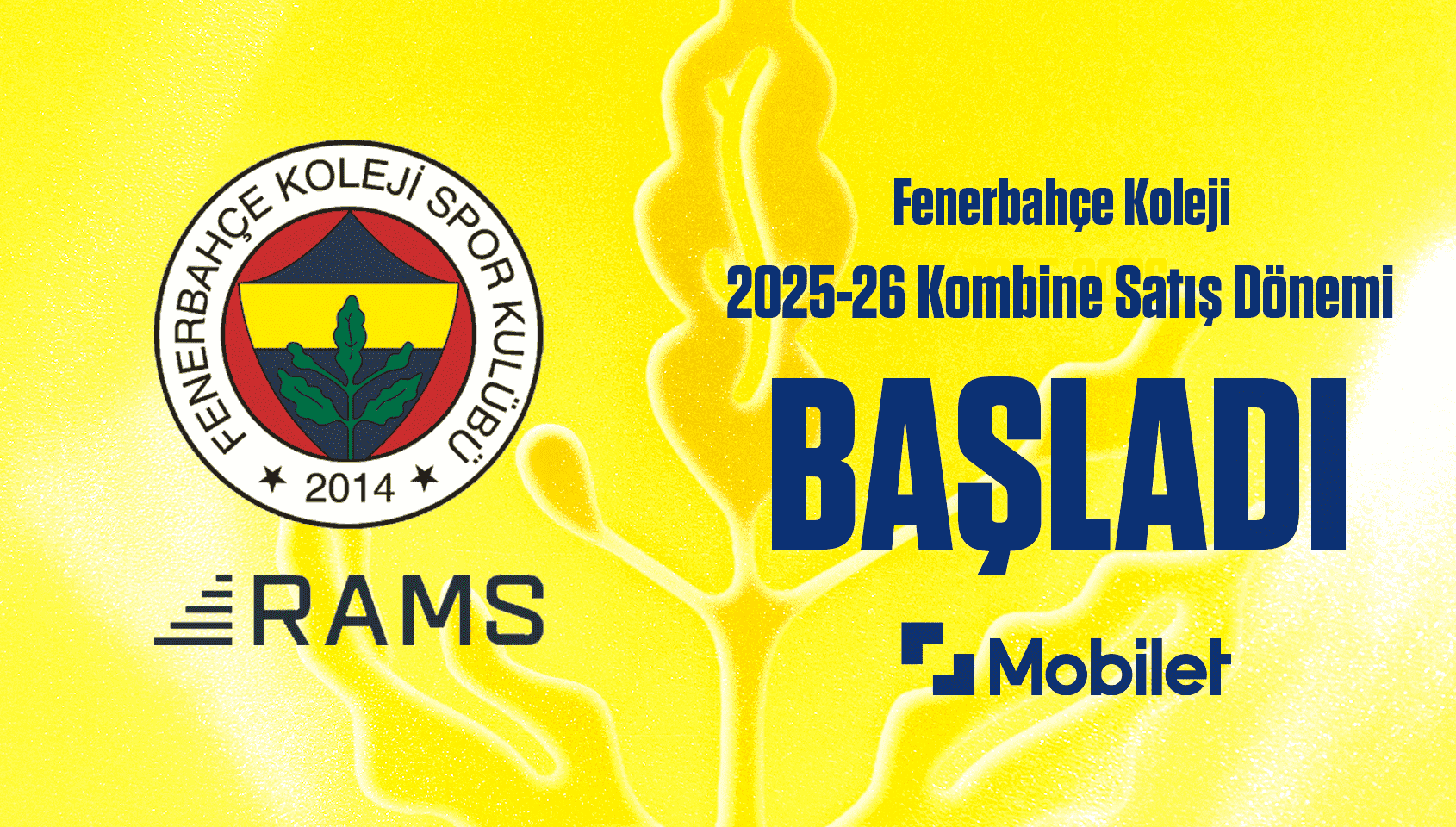 Fenerbahçe Koleji 2025-2026 Kombine, 1 Ekim 2026, Ülker Spor ve Etkinlik Salonu Metro Enerji Salonu, İstanbul konser afişi