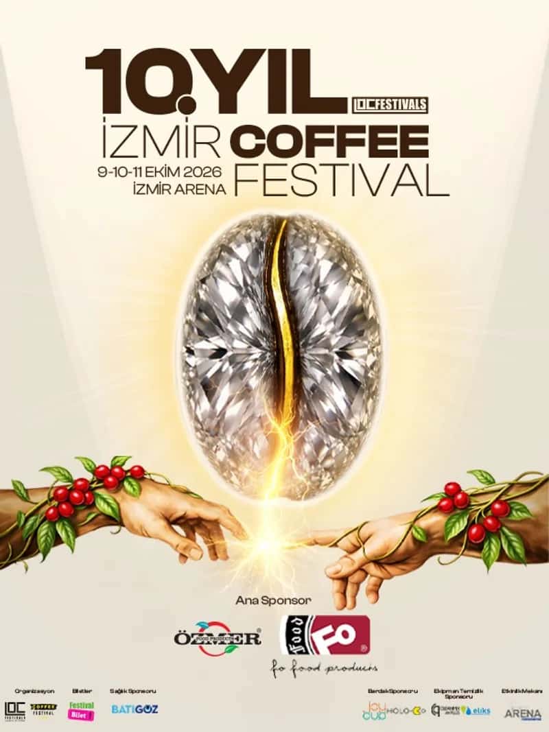 10. İzmir Coffee Festival sanatçı fotoğrafı