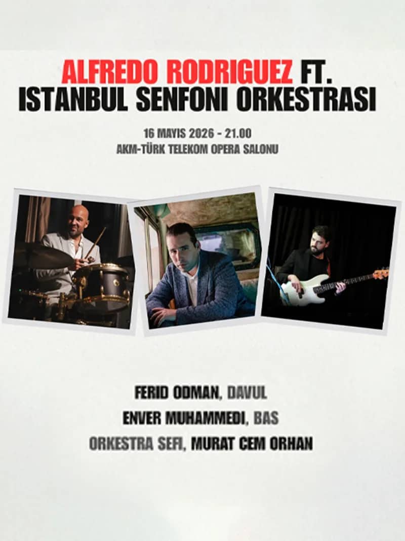 Alfredo Rodriguez Ft. İstanbul Senfoni Orkestrası