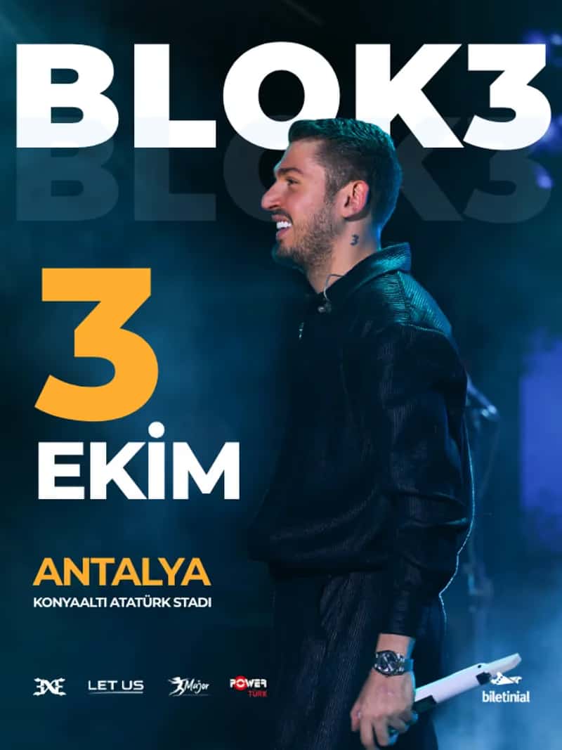 Blok3 I ON STAGE ANTALYA 2026 sanatçı fotoğrafı