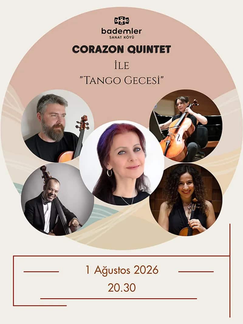Corazon Quintet ile "Tango Gecesi