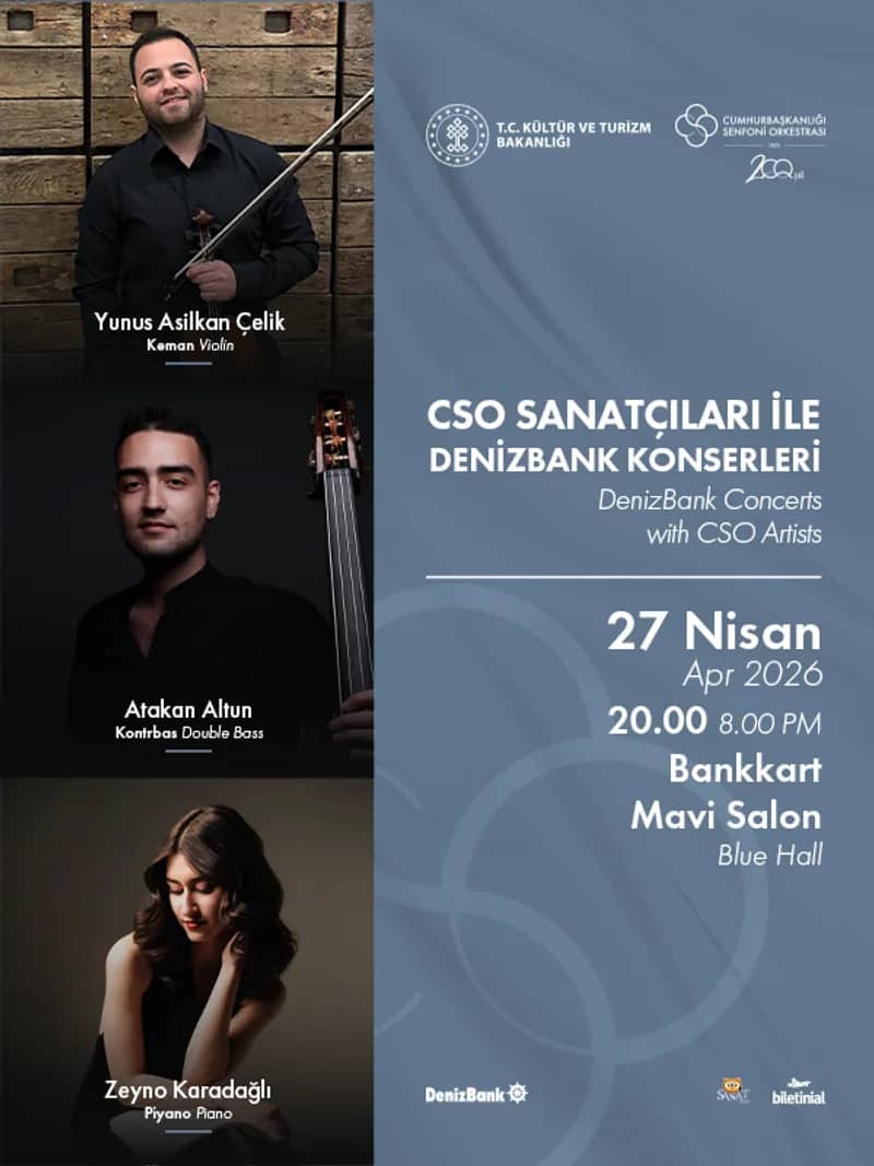 CSO Sanatçıları ile DenizBank Konserleri 06 Nisan