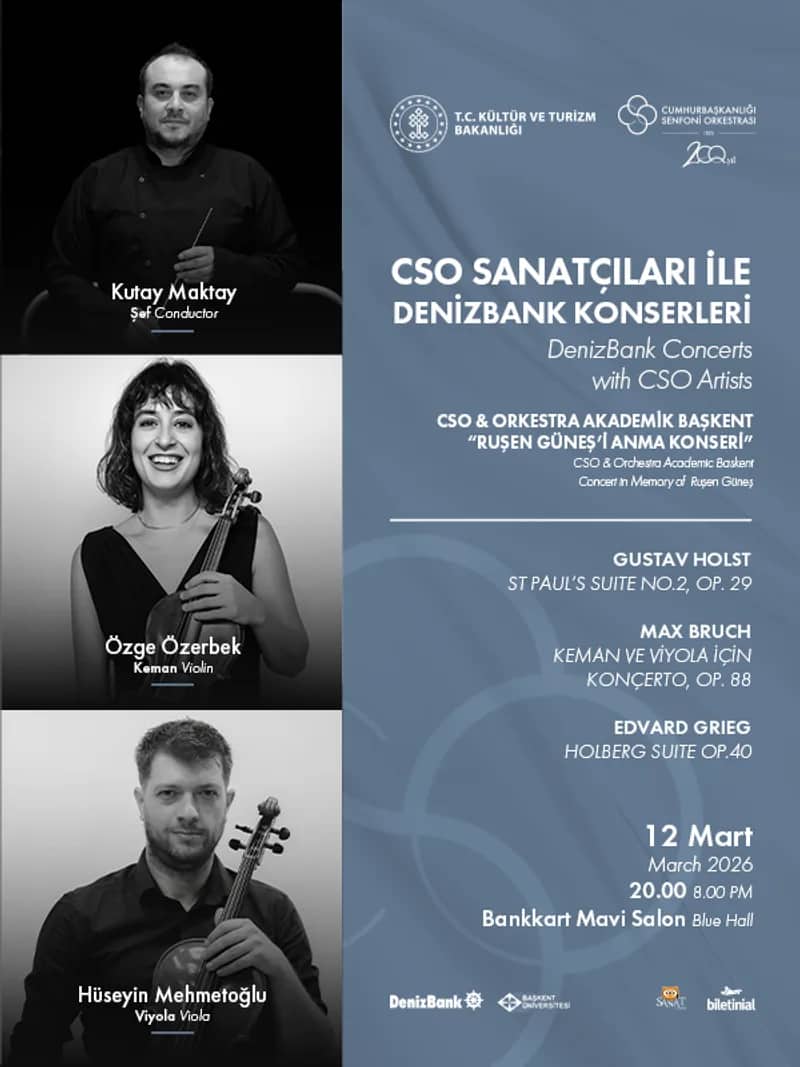 CSO Sanatçıları ile DenizBank Konserleri CSO&OAB Ortak Konseri Ruşen Güneş'i Anma