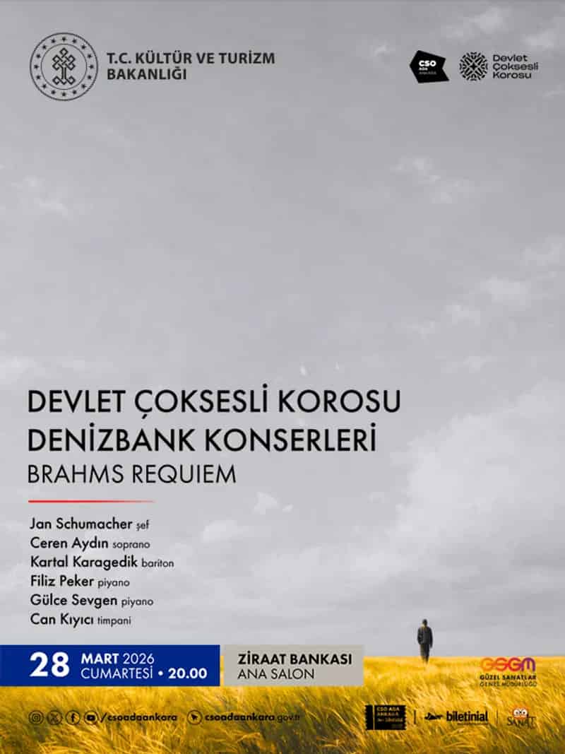 Devlet Çoksesli Korosu DenizBank Konserleri: Brahms Requiem