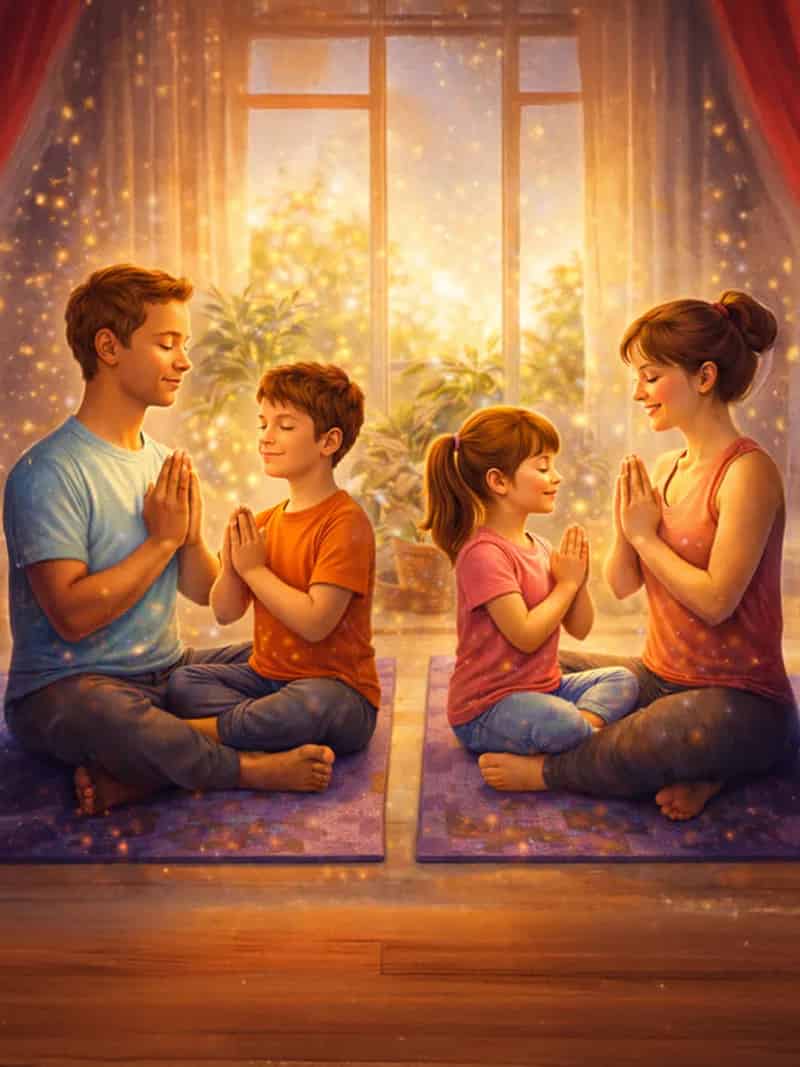 Ebeveyn-Çocuk Yogası Yaş Grubu: 8-11