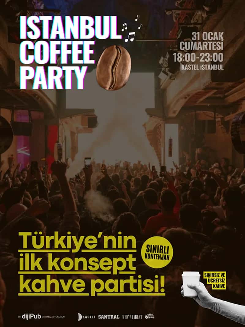 İstanbul Coffee Party sanatçı fotoğrafı