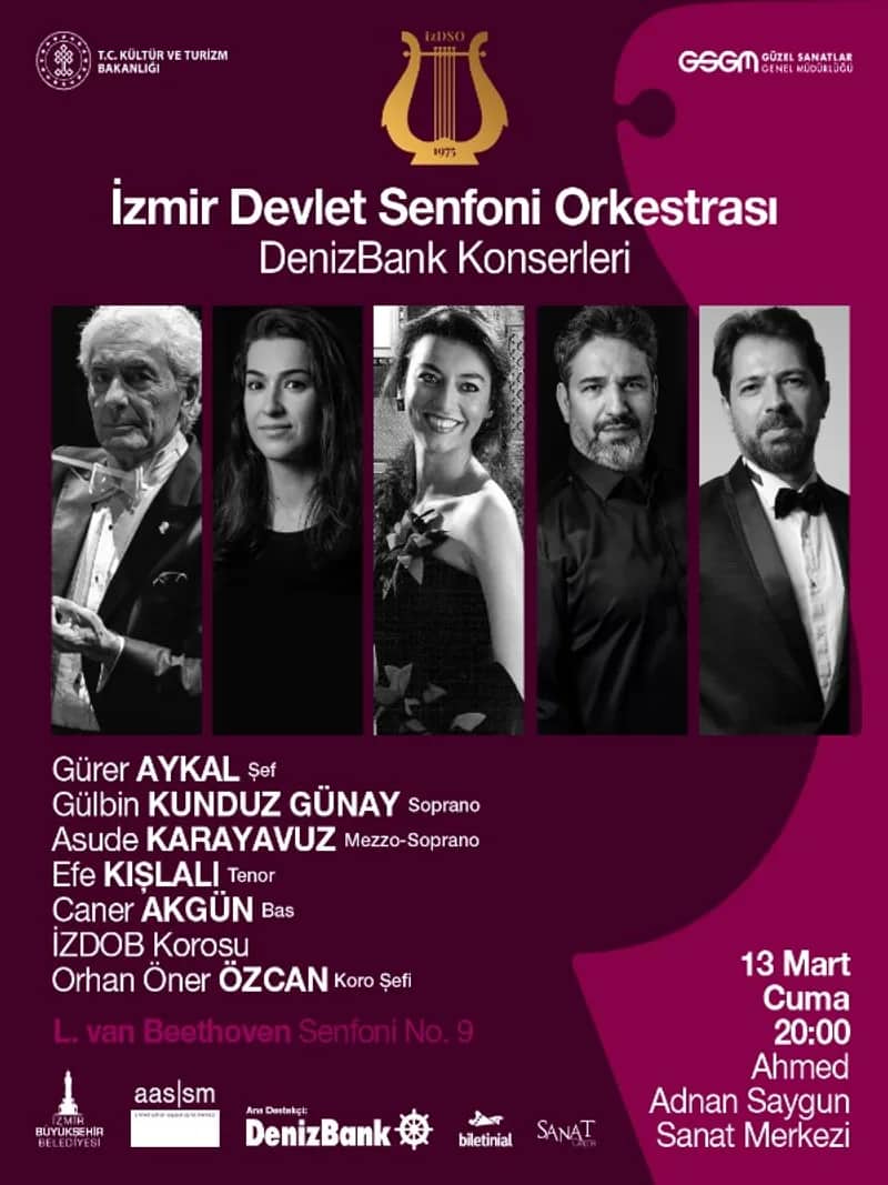 İzmir Devlet Senfoni Orkestrası 13 Mart
