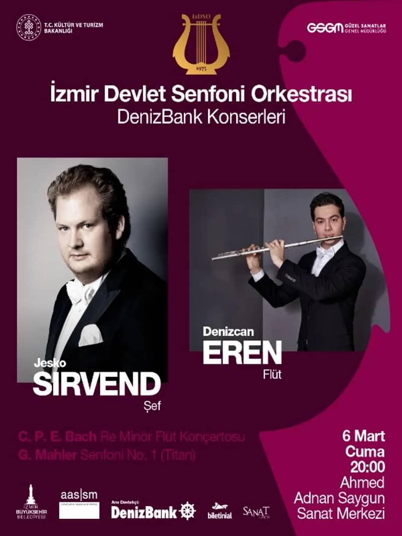 İzmir Devlet Senfoni Orkestrası 6 Mart