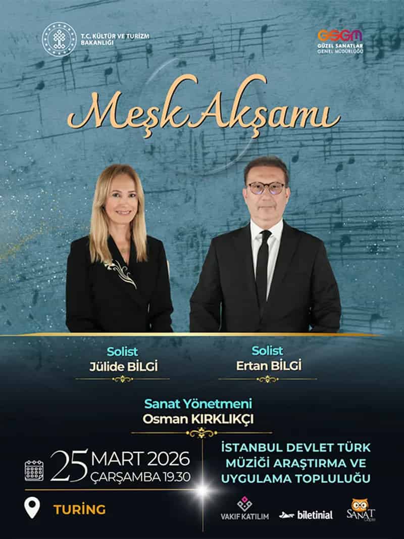 Meşk Akşamı - İstanbul Devlet Türk Müziği Araştırma ve Uygulama Topluluğu