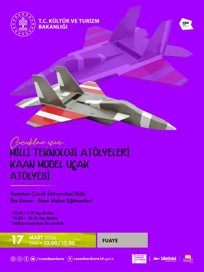 Milli Teknoloji Atölyeleri - Kaan Model Uçak