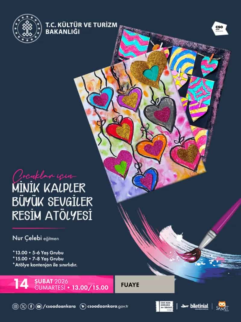 Minik Kalpler Büyük Sevgiler Resim Atölyesi