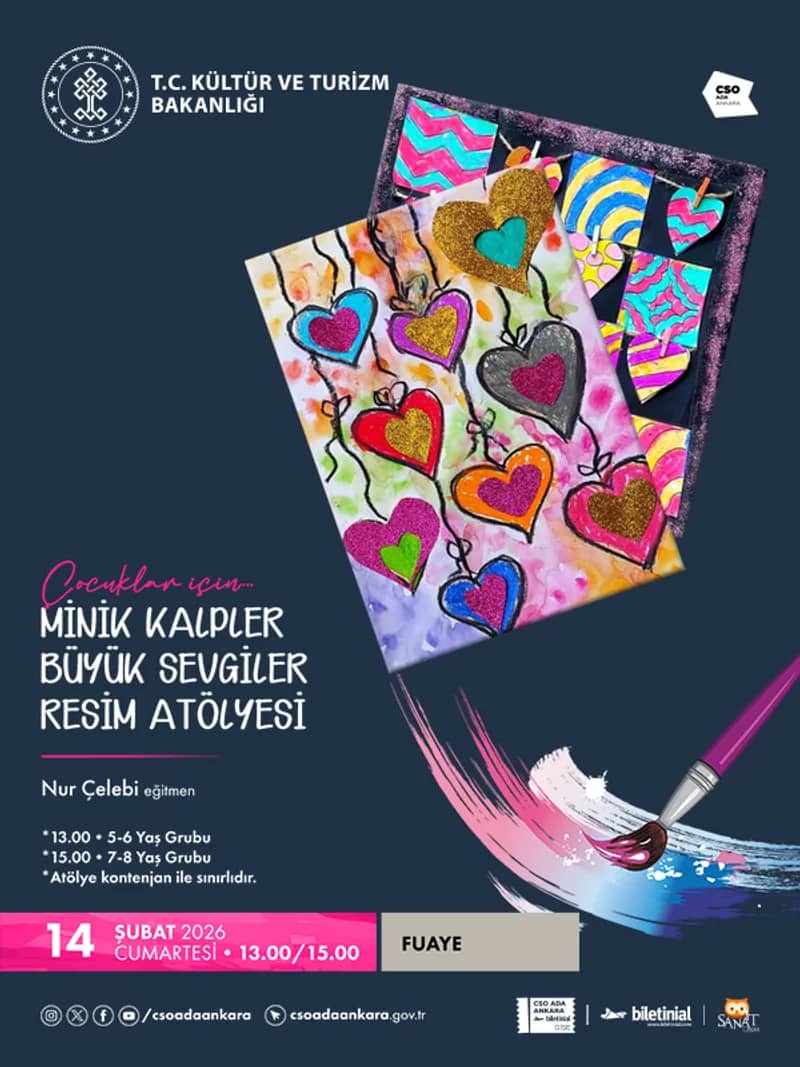 Minik Kalpler Büyük Sevgiler Resim Atölyesi