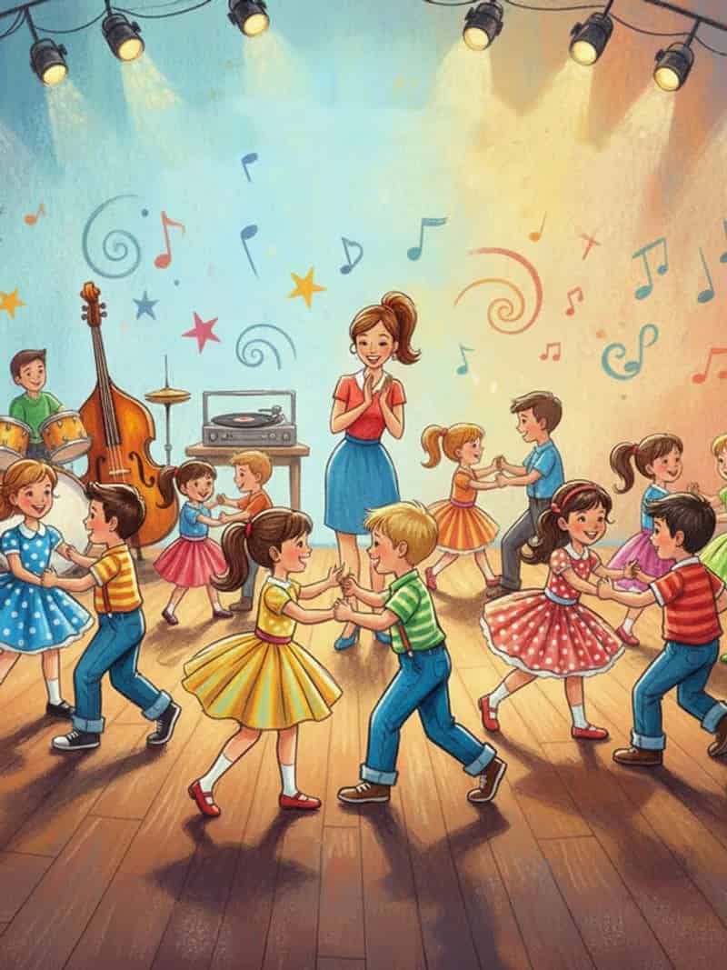 Minik Yıldızlarla Rock&Roll Dans Atölyesi