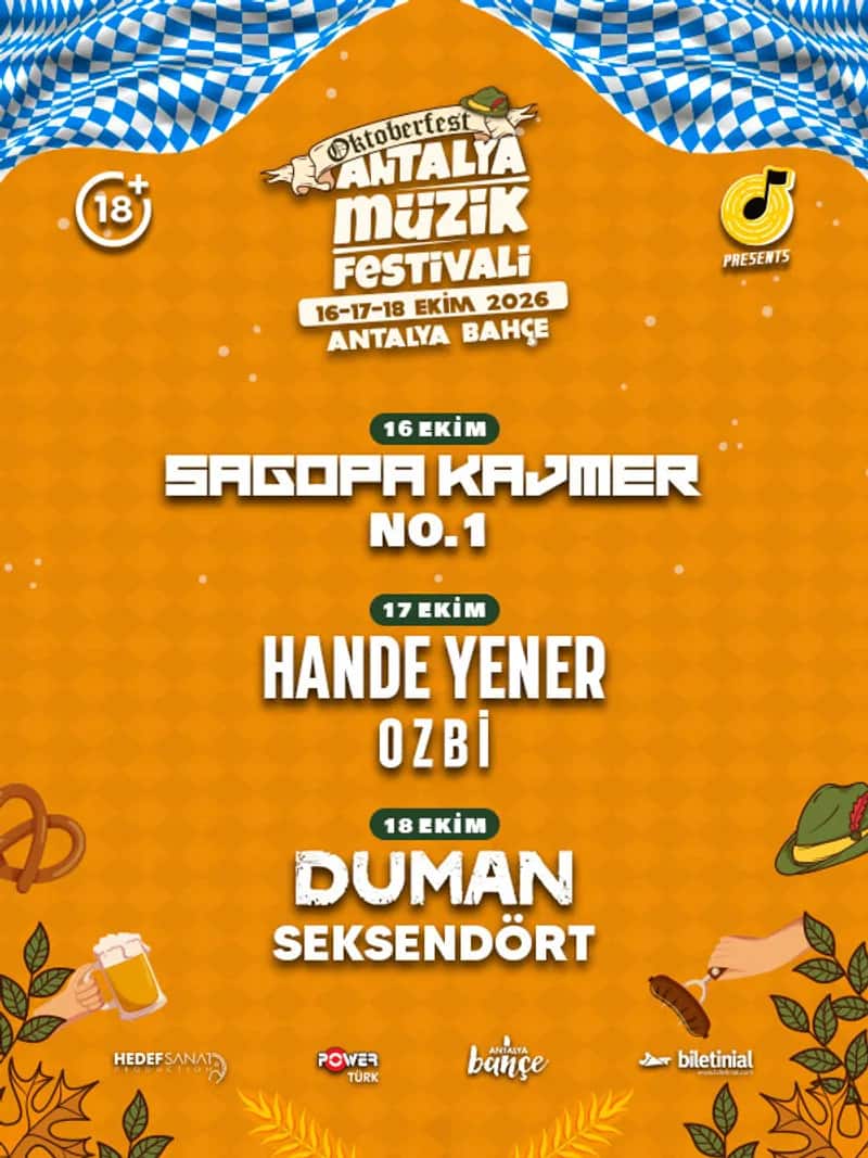 Oktoberfest X Antalya Müzik Festivali