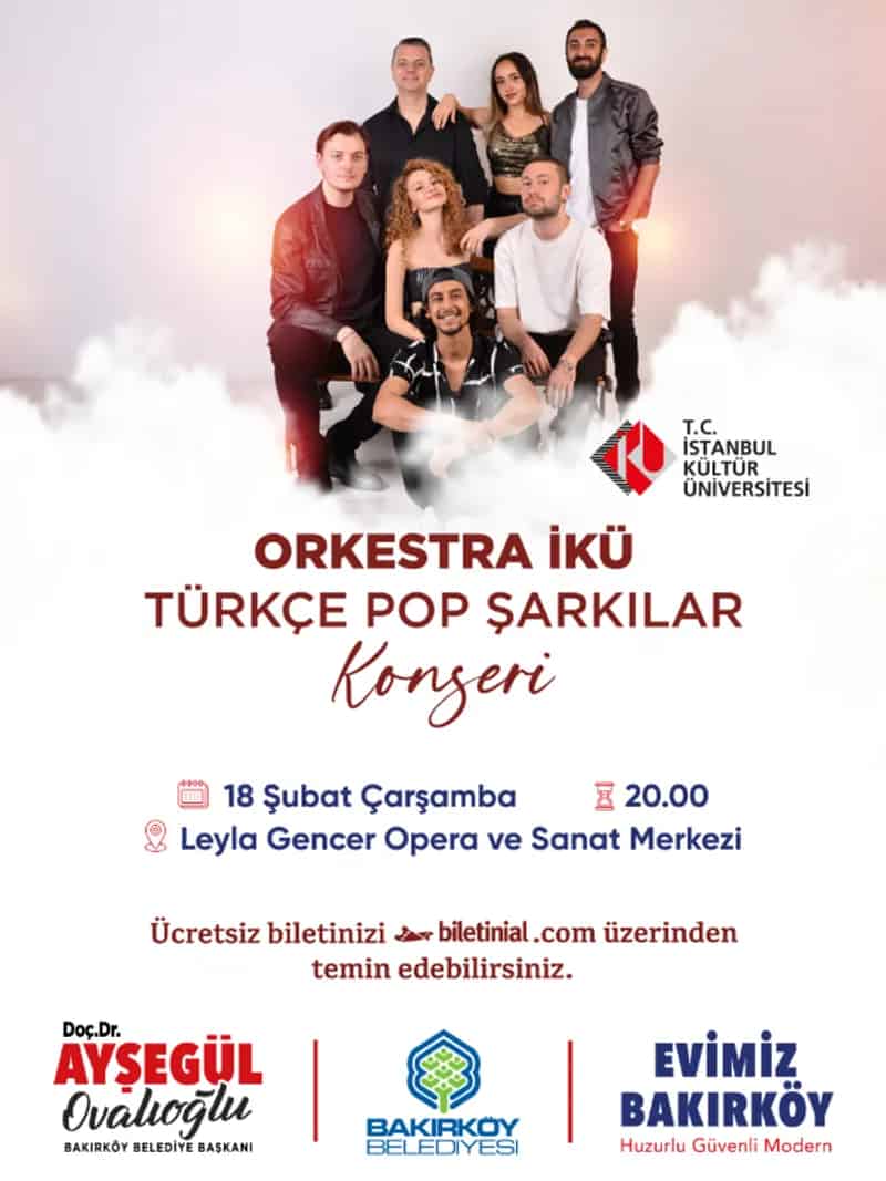 Orkestra İKÜ Türkçe Pop Şarkıları