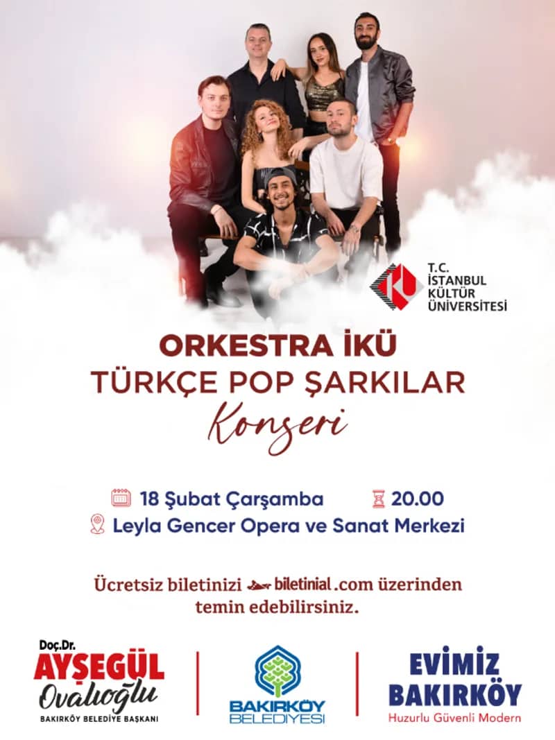 Orkestra İKÜ Türkçe Pop Şarkıları