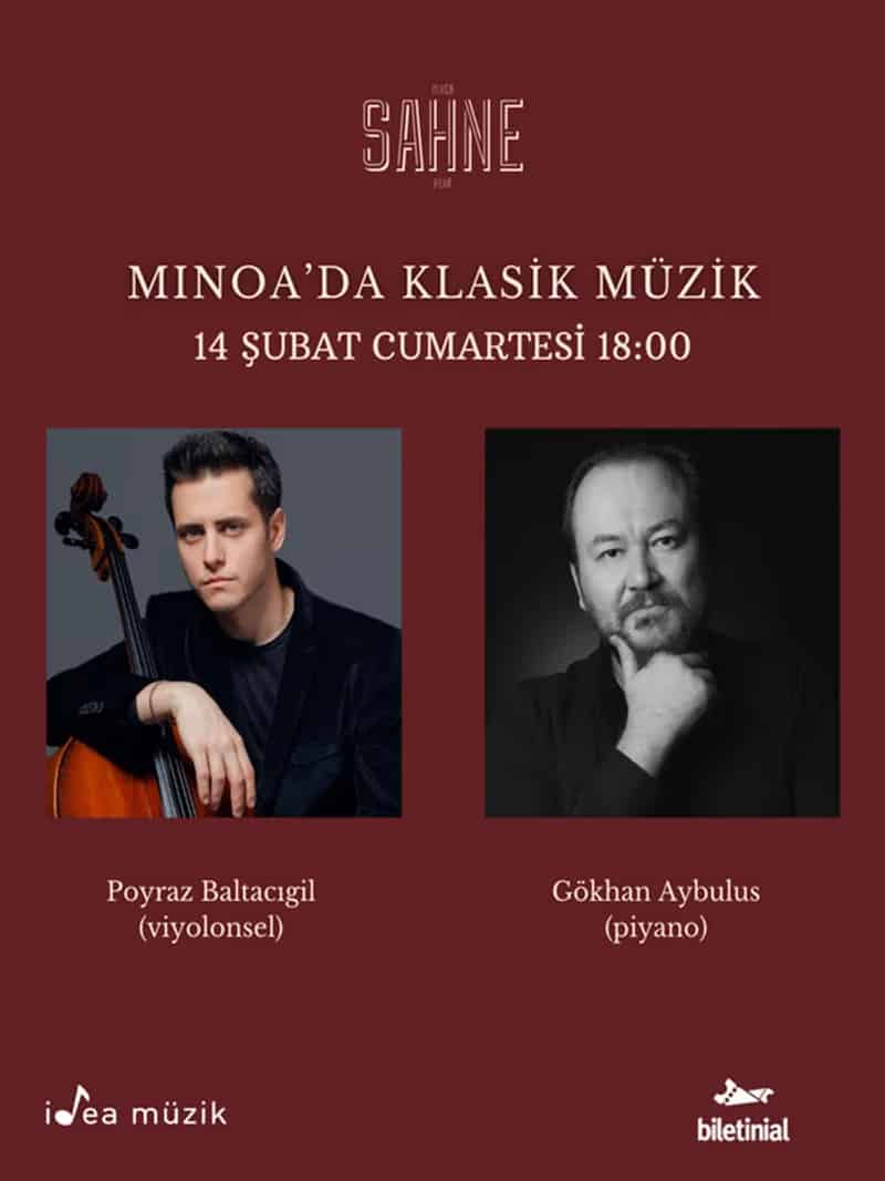 Poyraz Baltacıgil (viyolonsel), Gökhan Aybulus (piyano)