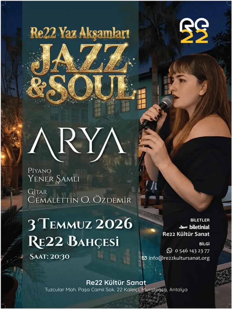 “Re22 YAZ AKŞAMLARI Başlıyor - Jazz & Soul"